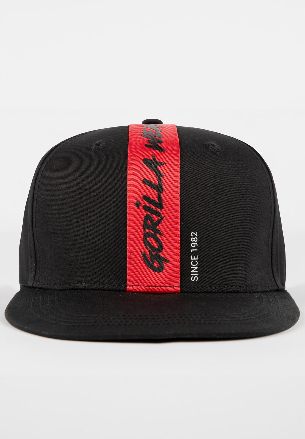 Gorilla Wear Malone Snapback Cap - Pet - Zwart - Aanzicht