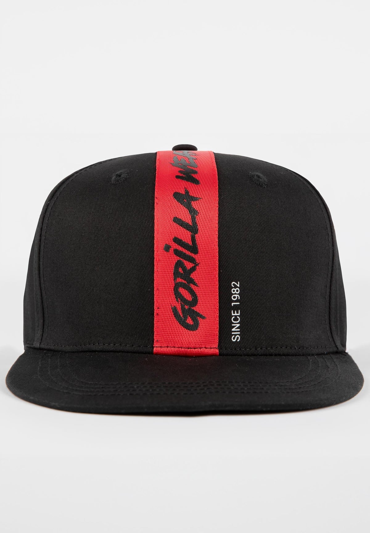 Gorilla Wear Malone Snapback Cap - Pet - Zwart - Aanzicht