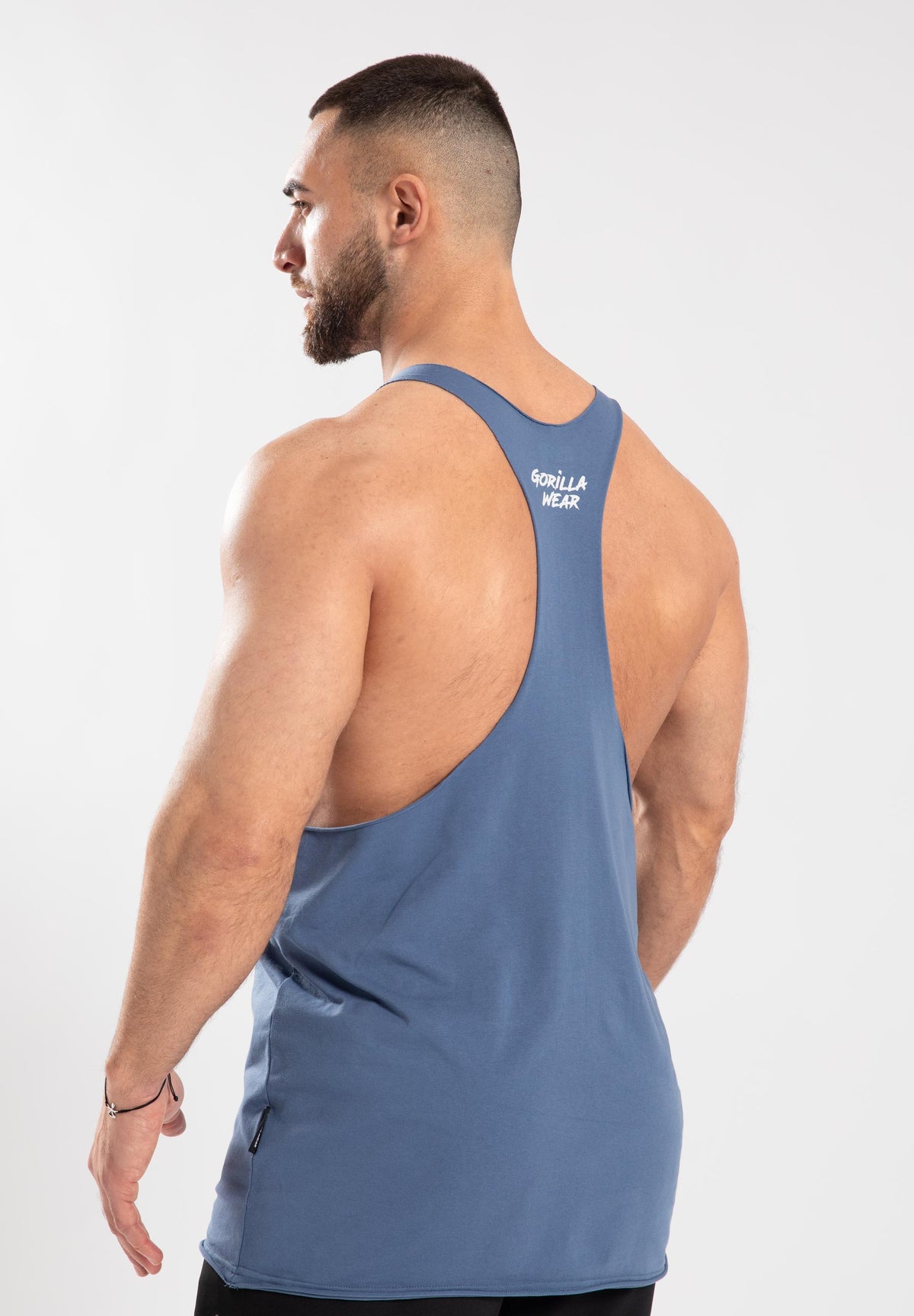 Gorilla Wear Melrose Stringer - Coronet Blauw - Aanzicht