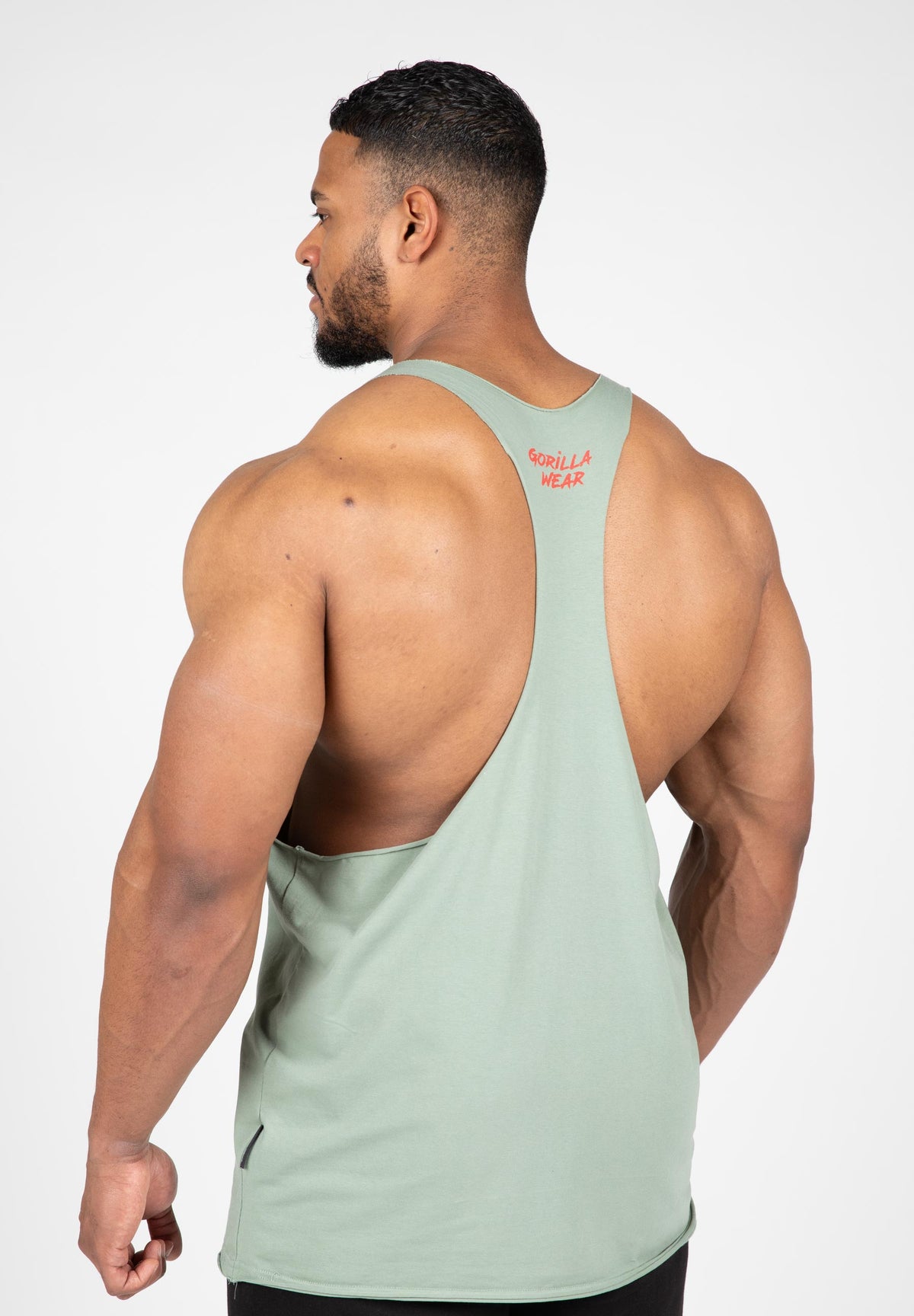 Gorilla Wear Melrose Stringer - Groen - Aanzicht