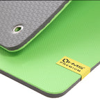 HMS Fitness Mat - Groen/Grijs - 15 mm - Aanzicht
