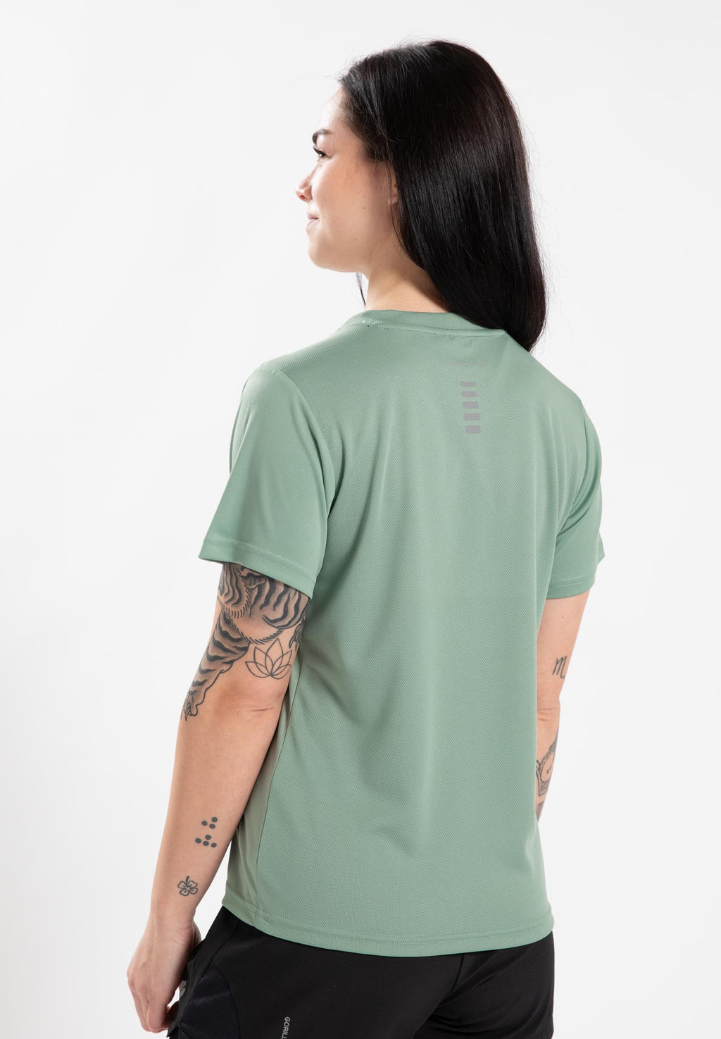 Gorilla Wear Mokena T-shirt - Groen - Aanzicht