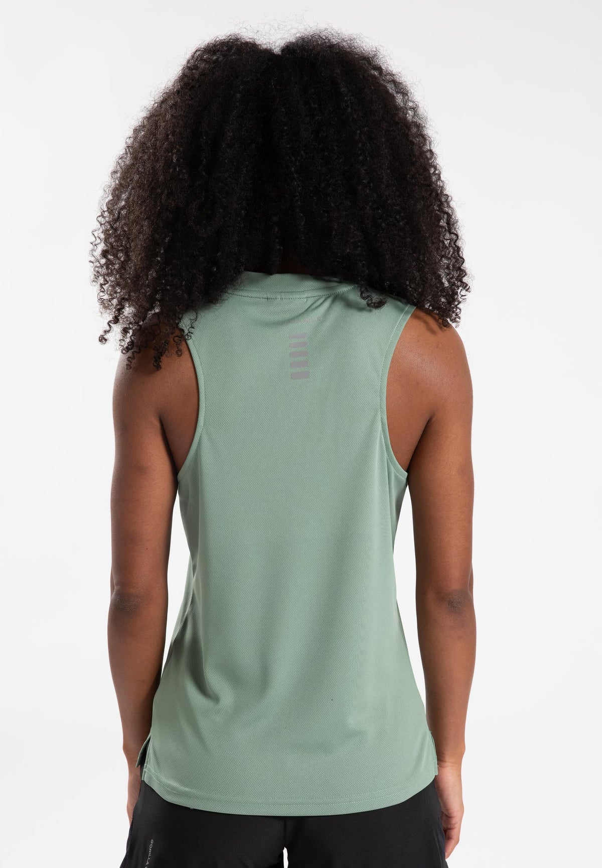 Gorilla Wear Mokena Tank Top - Groen - Aanzicht