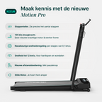 Dreaver Motion Pro Loopband - Inklapbaar - Voor Thuis - Aanzicht