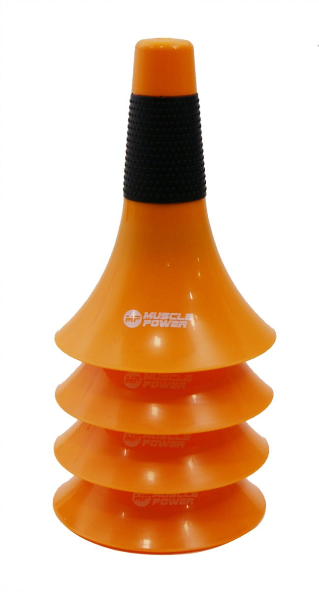 Muscle Power Speed Cones - Oranje - 4 stuks - Aanzicht