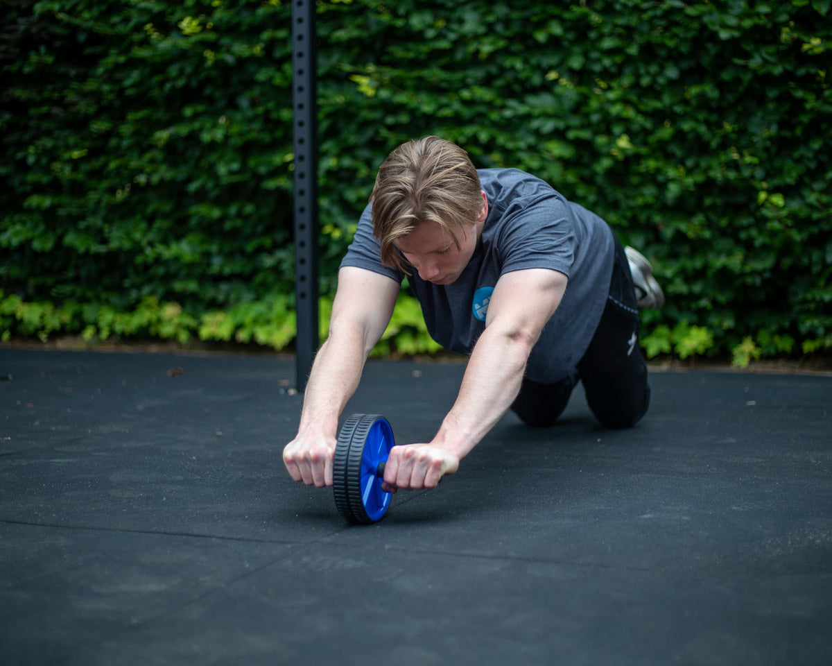 Muscle Power Ab Wheel - Buikspierroller - Aanzicht