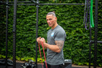 Muscle Power Power Band - Rood - Extra licht - Aanzicht