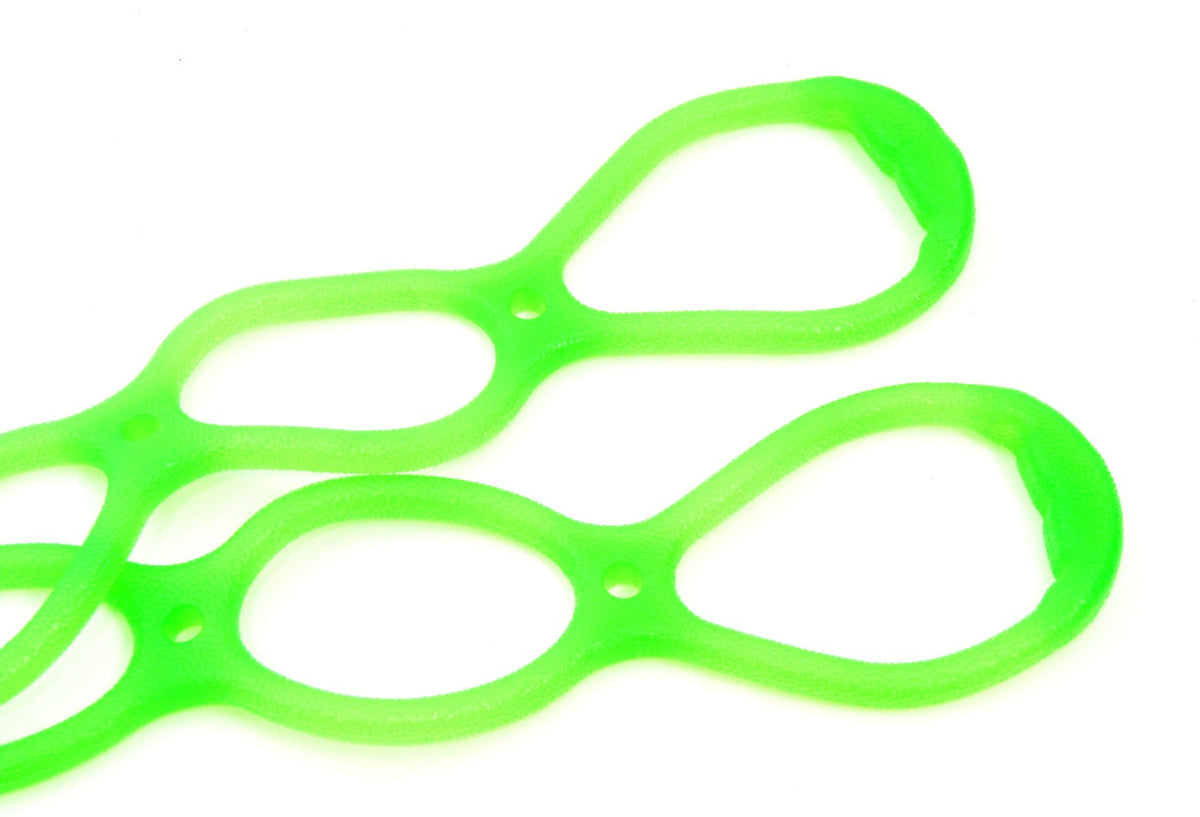 Muscle Power Multi Elastiek - Groen - Aanzicht