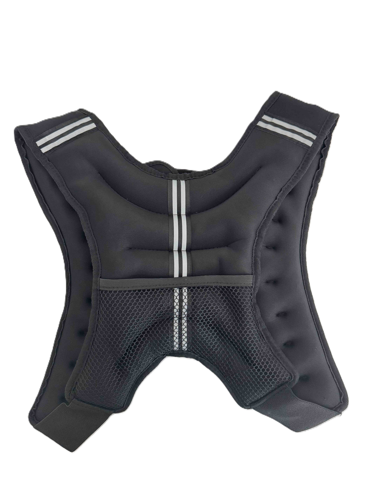 Muscle Power Gewichtsvest - Zwart - 5 kg - Aanzicht