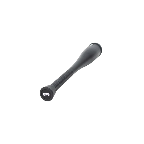 Muscle Power Rubber Clubbell - 6 kg - Aanzicht