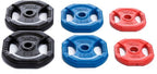 Muscle Power Aerobics Halterschijf - 30 mm - 1.25 kg - Rood - Per stuk - Aanzicht