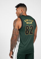 Gorilla Wear Orlando Tank Top - Groen - Aanzicht