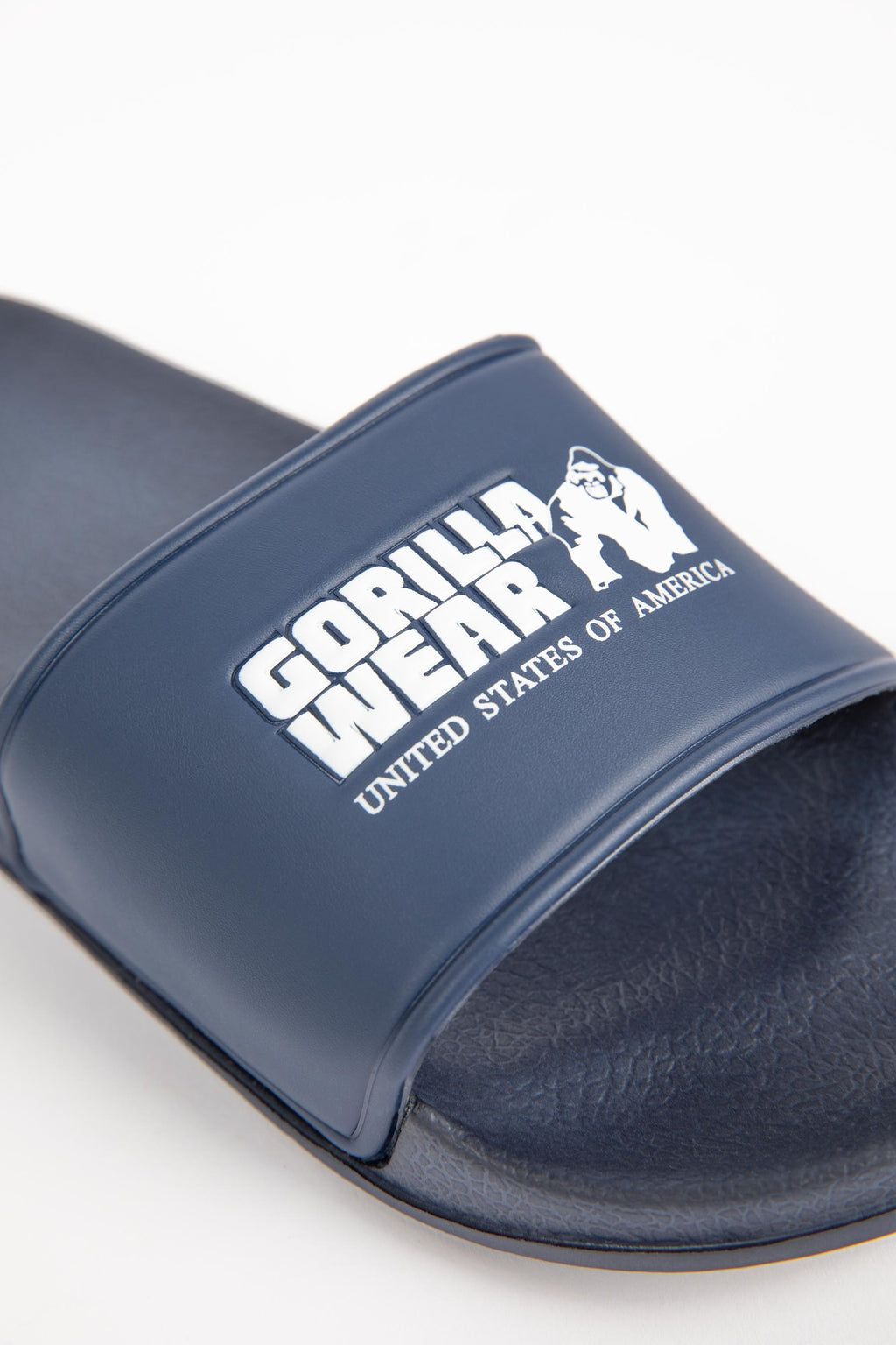 Gorilla Wear Pasco Badslippers - Marineblauw - Aanzicht