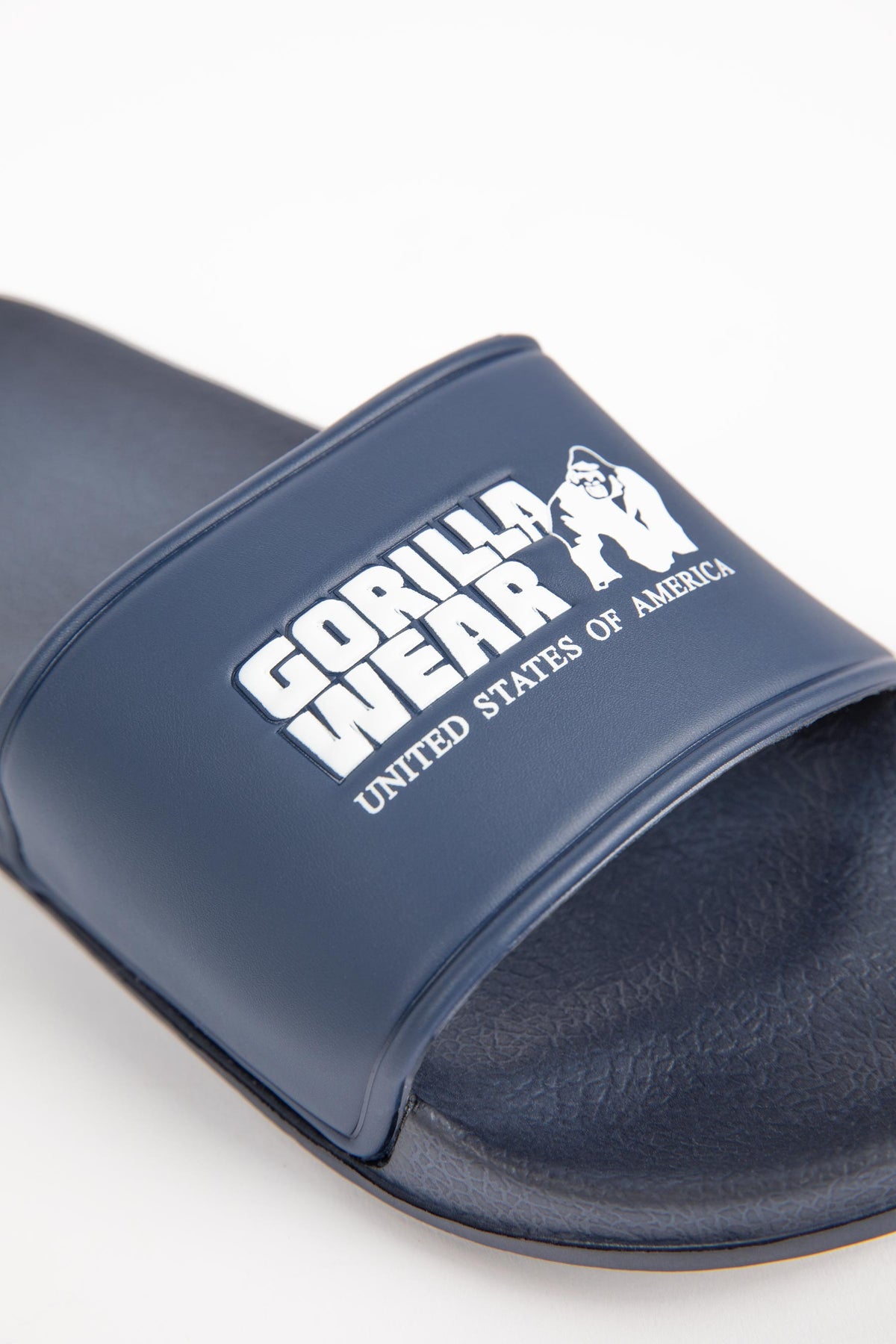 Gorilla Wear Pasco Badslippers - Marineblauw - Aanzicht