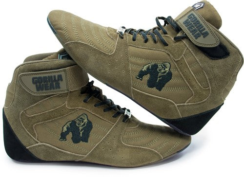 Gorilla Wear Perry High Tops Pro - Legergroen - Aanzicht