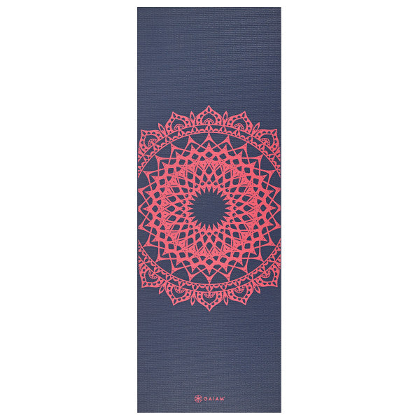 Gaiam Yogamat - 4 mm - Pink Marrakesh - Aanzicht