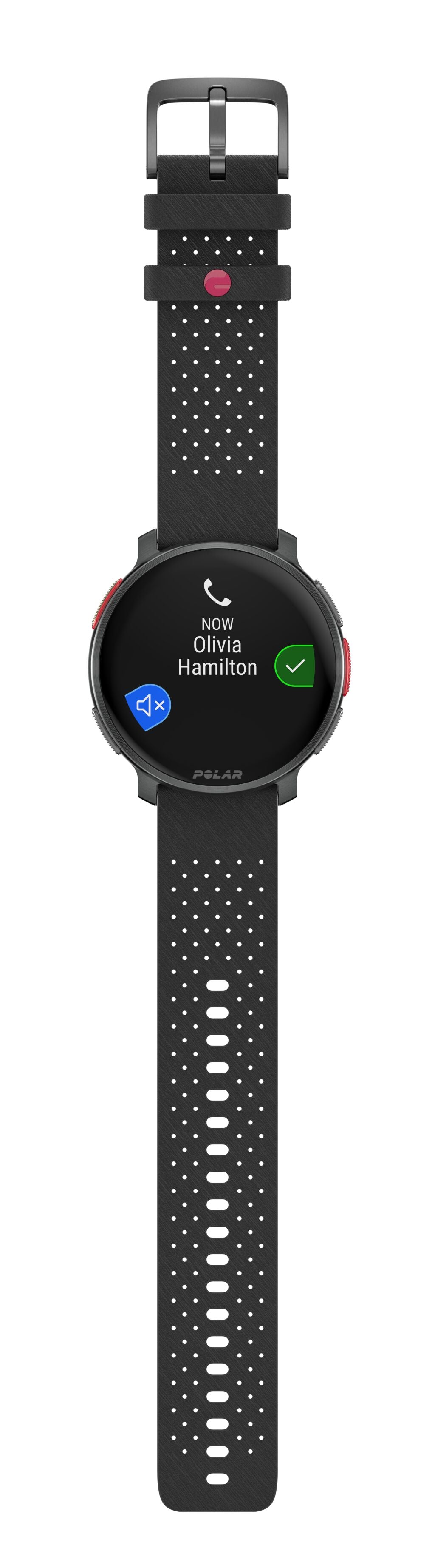 Polar Vantage V3 Sport Smartwatch met GPS - Zwart/Grijs - S-L - Aanzicht