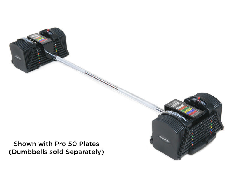 PowerBlock Urethane Straight Bar Core Elite EXP - Aanzicht