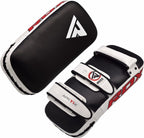 RDX Sports Stootkussen - Thai Kick Pad - Wit - Aanzicht