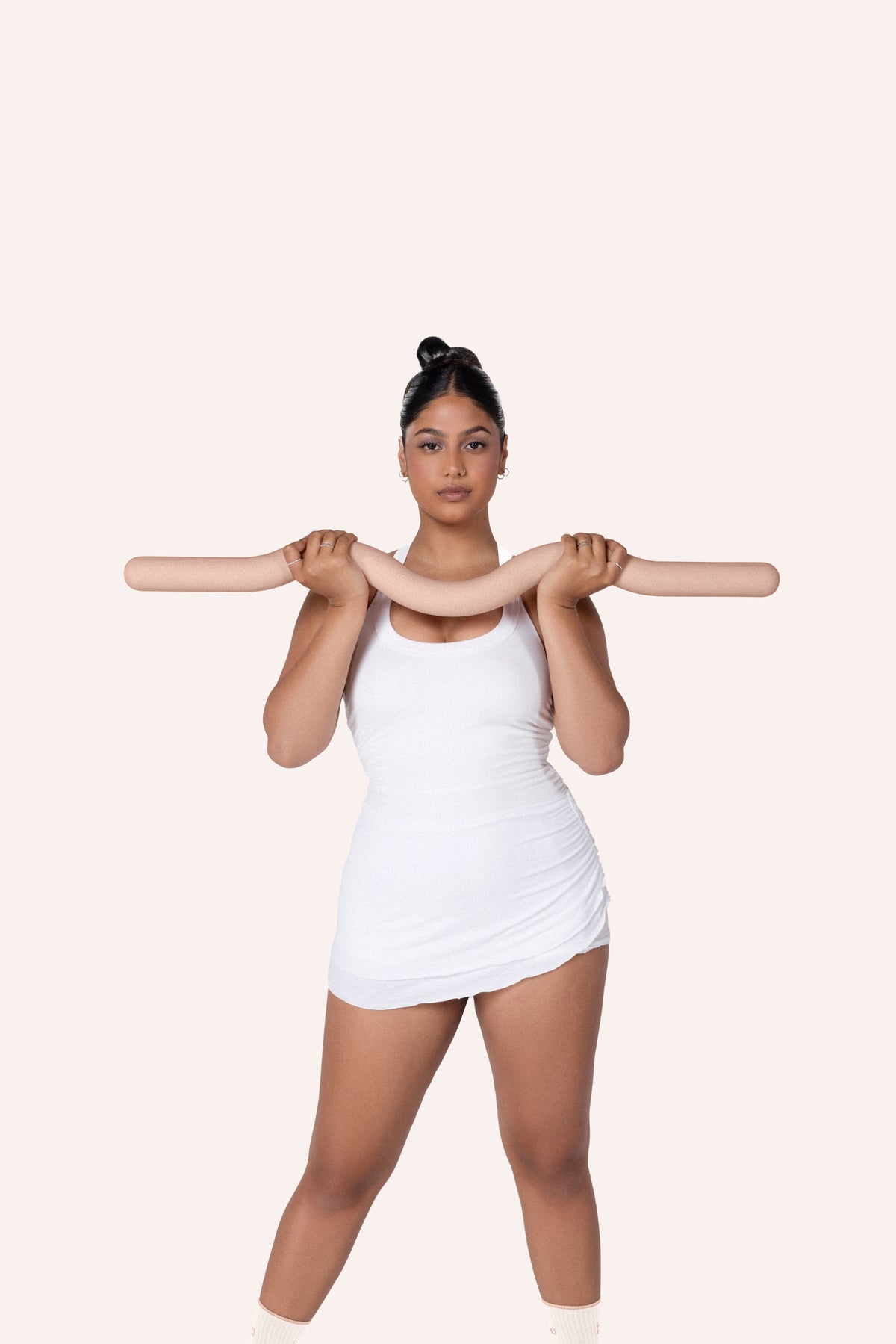Bala Beam Halterstang - 7 kg - Sand/Zand - Aanzicht