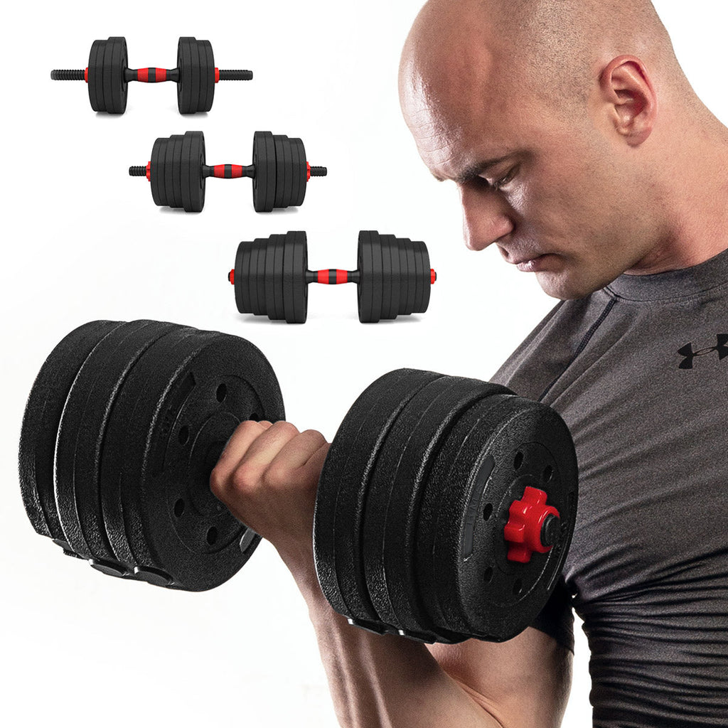 HMS Verstelbare Halter en Dumbbell Set - 30 kg - Aanzicht