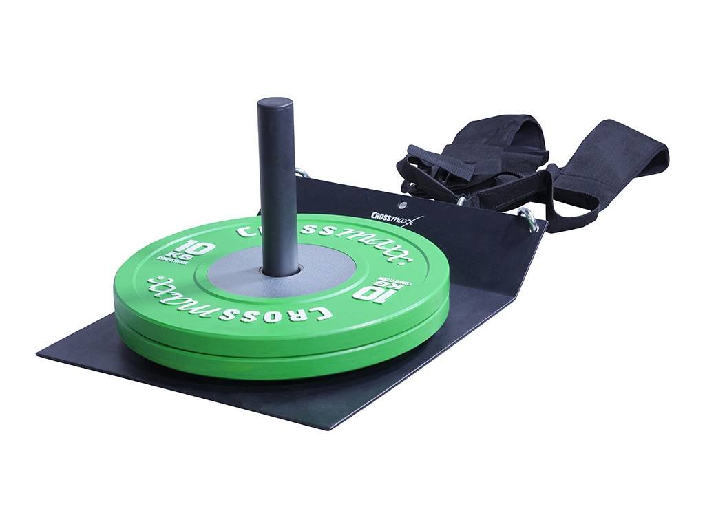 Lifemaxx Crossmaxx Powersled Compact met Harnas - Aanzicht