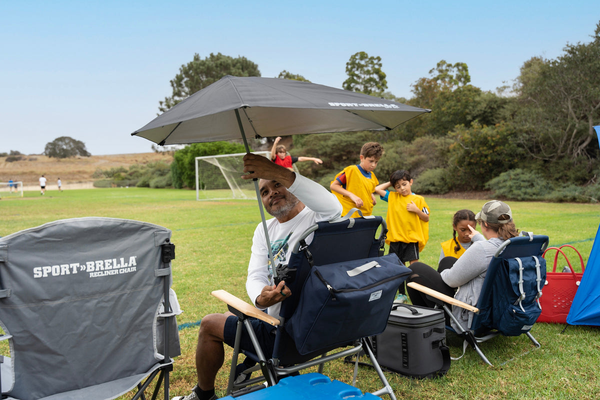 Sport-Brella Versa-Brella Paraplu / Parasol - Zwart - Tweedekans - Aanzicht
