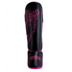 Super Pro Kids Scheenbeschermers Leopard - Zwart/Roze - Aanzicht