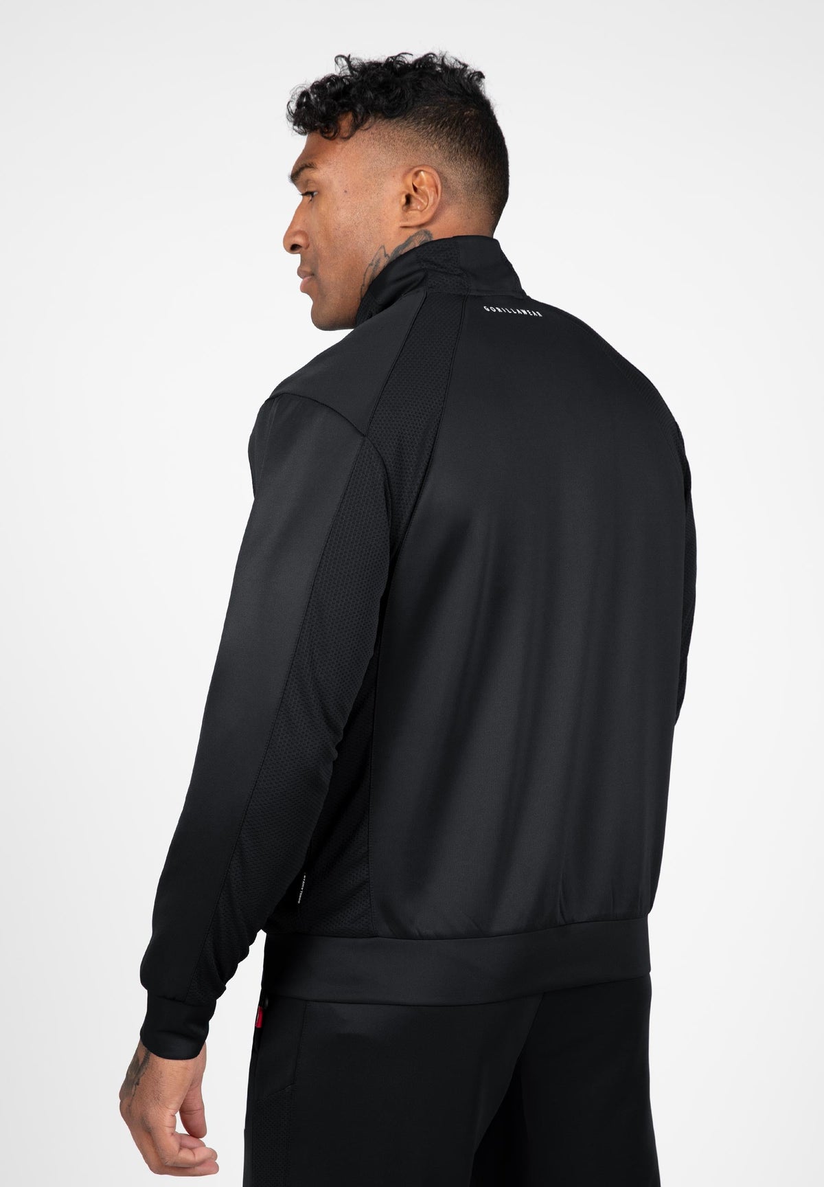 Gorilla Wear Tennessee Trainingsjas - Zwart - Aanzicht