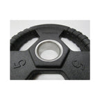 Toorx Fitness Rubber Olympische Halterschijf 50 mm - 1,25 kg - Per stuk - Aanzicht