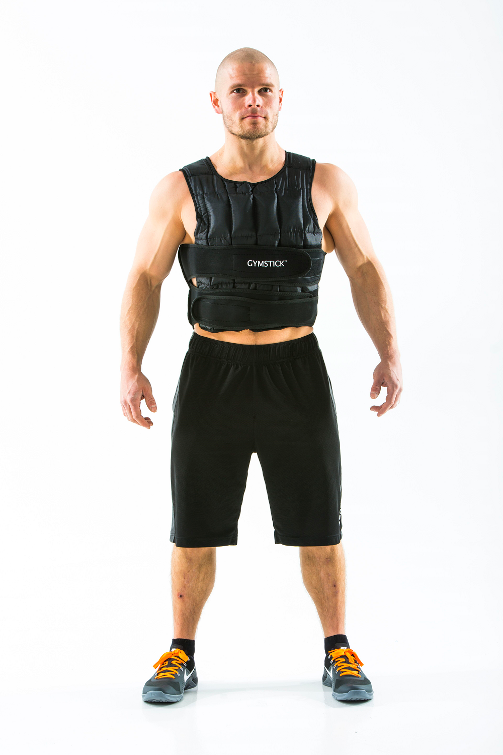 Gymstick Verstelbaar Gewichtsvest - 1 - 20 kg - Met Online Trainingsvideo's - Aanzicht