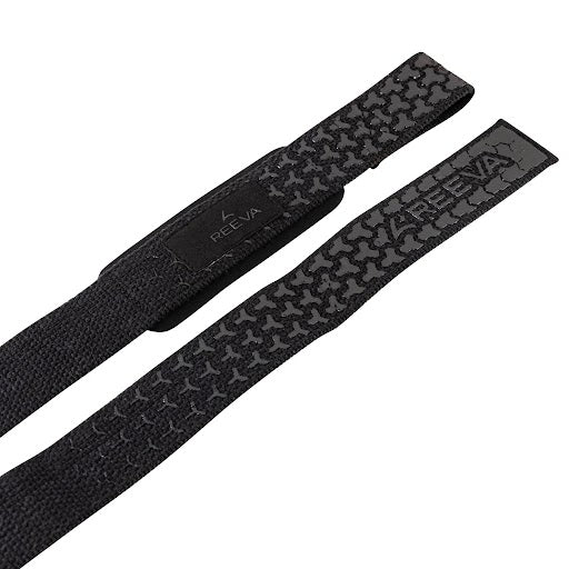 Reeva Lifting Straps Ultra Grip - Zwart - Aanzicht