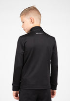 Gorilla Wear Vernon Kids Trainingsjas - Zwart - Aanzicht