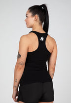Gorilla Wear Verona Tank Top - Zwart - Aanzicht
