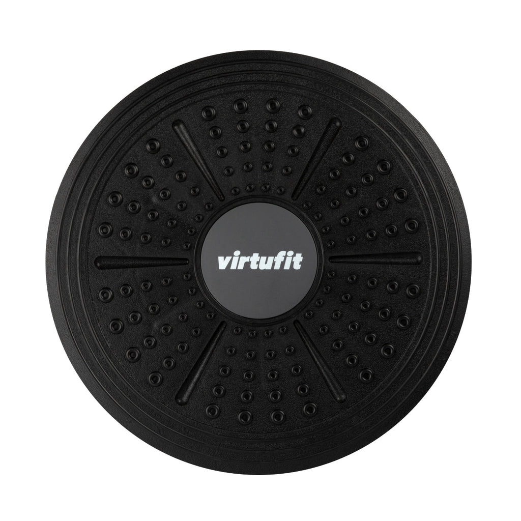 VirtuFit Verstelbaar Balansbord - Balance Board - Balanstrainer - Zwart - Aanzicht