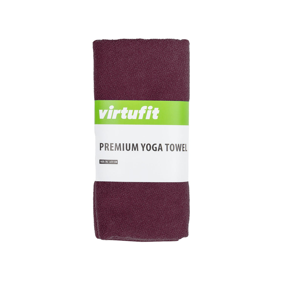 VirtuFit Premium Yoga Microvezel Handdoek - 76 x 51 cm -  Mulberry - Aanzicht