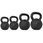 VirtuFit Kettlebell Set Gietijzer 10-12-16-20 kg - Aanzicht