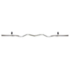 VirtuFit Gietijzeren Halterset - EZ Curlstang - Veerclip - 30 mm - 25 kg - Aanzicht