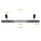 VirtuFit Kurzhantelstange mit Federclip-Verschluss - 30 mm - Zweite Chance