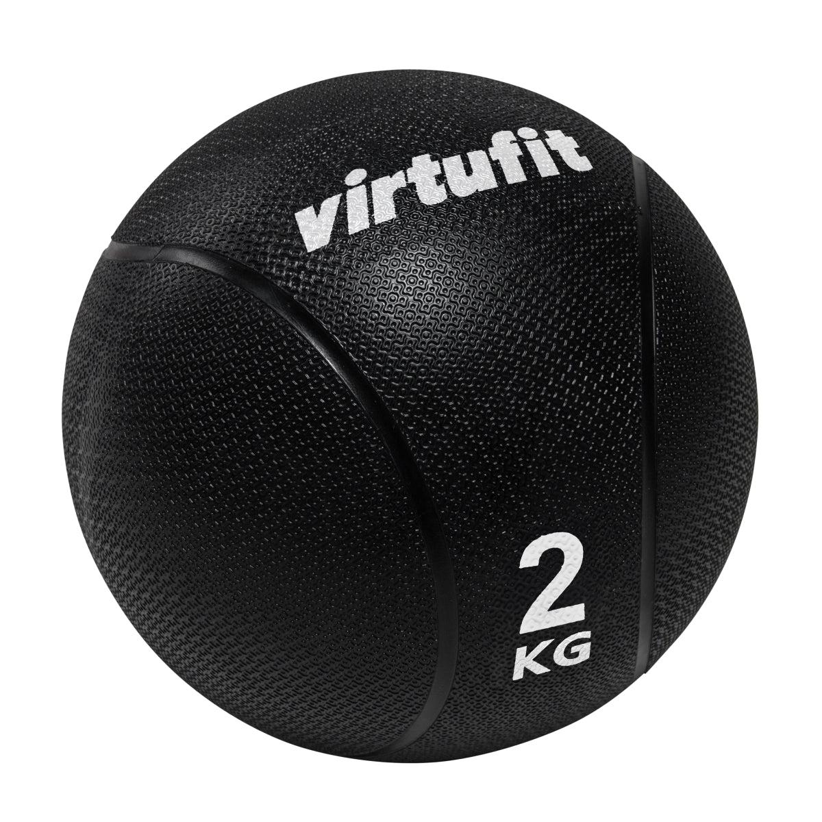 VirtuFit Medizinball Pro - Medizinball - 2 kg - Gummi - Schwarz - Zweite Chance