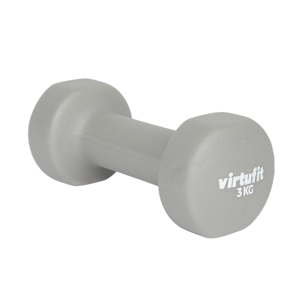 VirtuFit Vinyl Dumbbell Set Pro - 2 x 3 kg - Aanzicht
