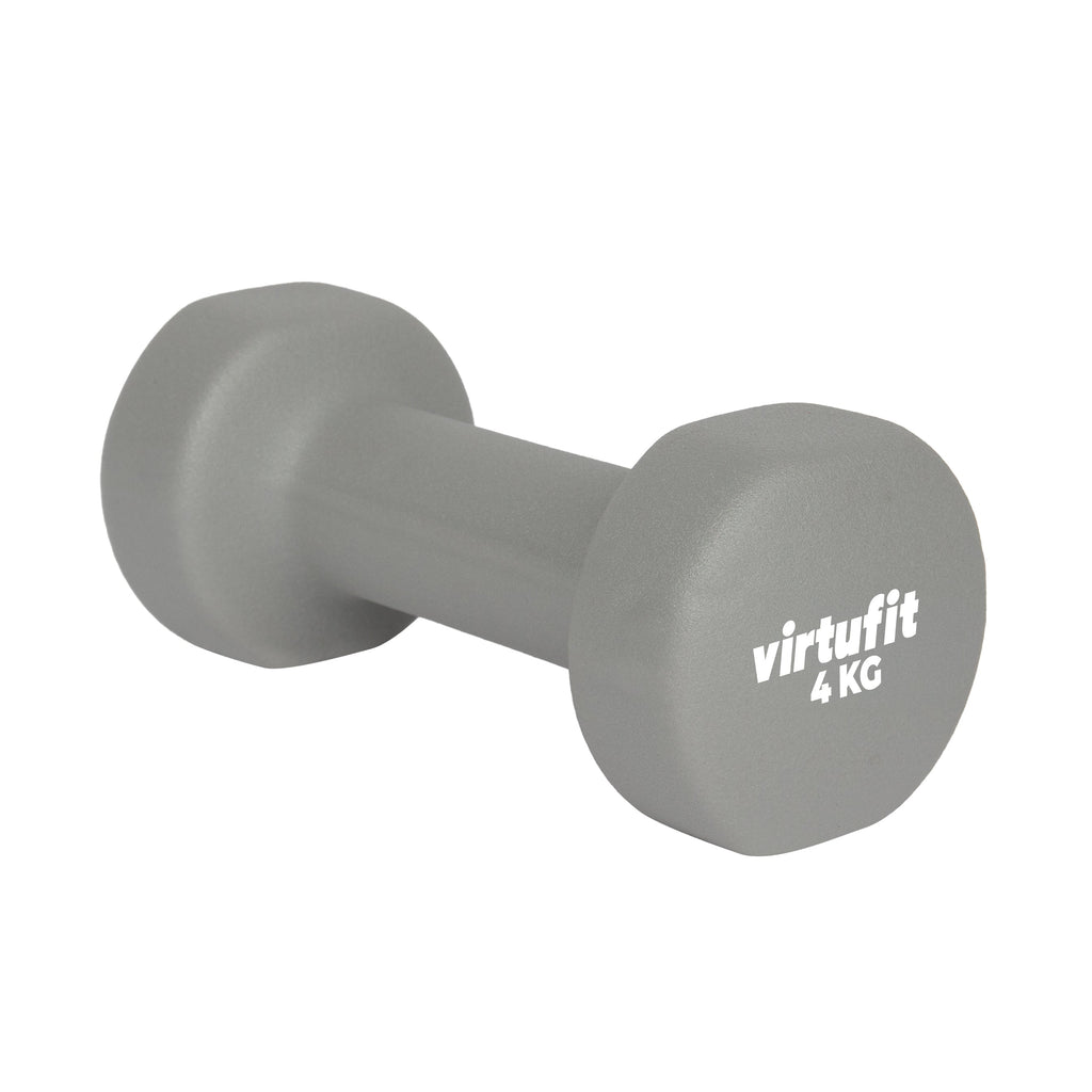VirtuFit Vinyl Dumbbell Set Pro - 2 x 4 kg - Aanzicht