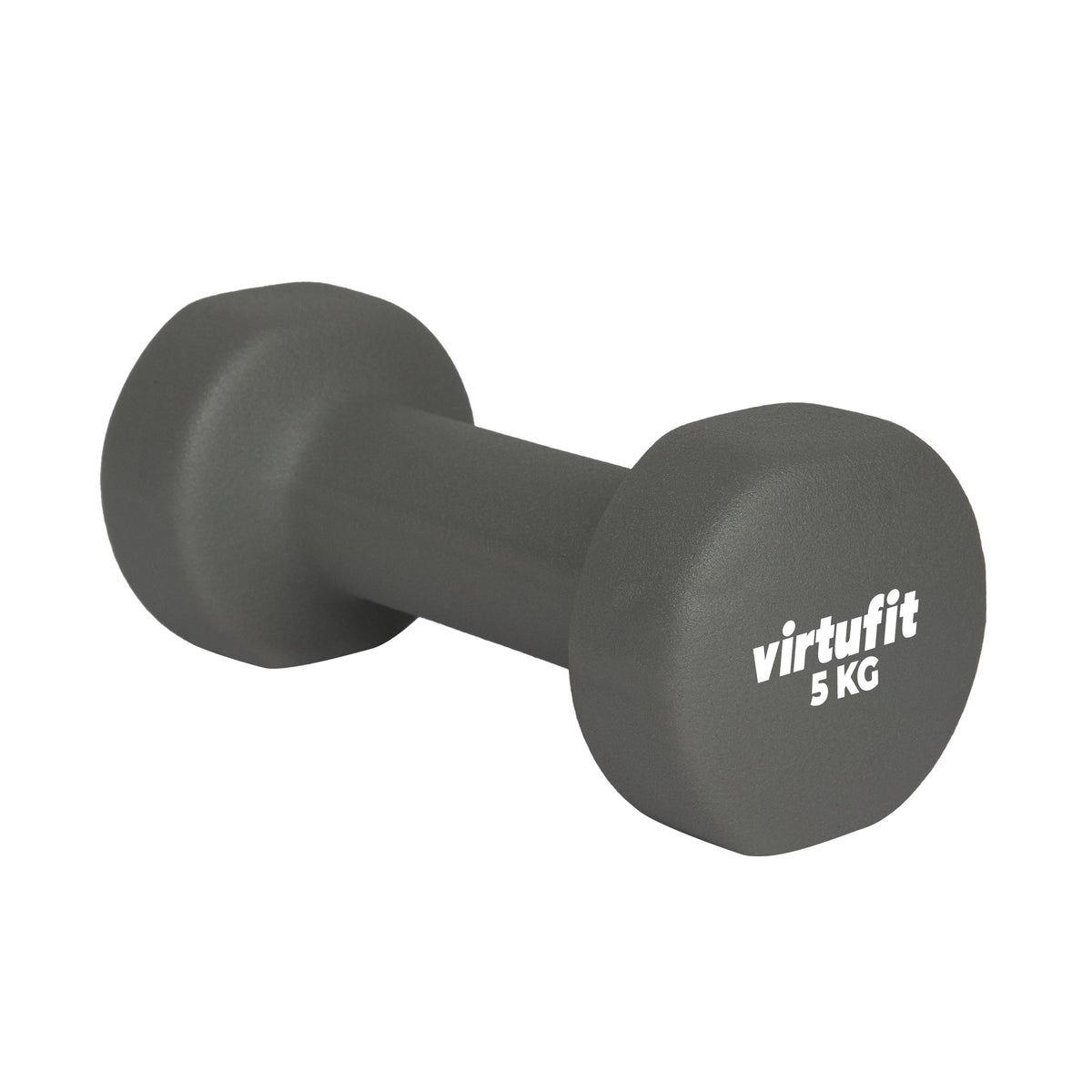 VirtuFit Vinyl Dumbbell Set Pro - 2 x 5 kg - Aanzicht