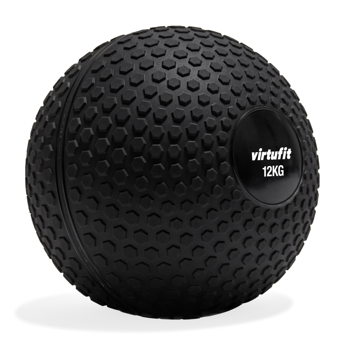 VirtuFit Slam Ball - Fitness Bal - 12 kg - Zwart - Afbeelding 5