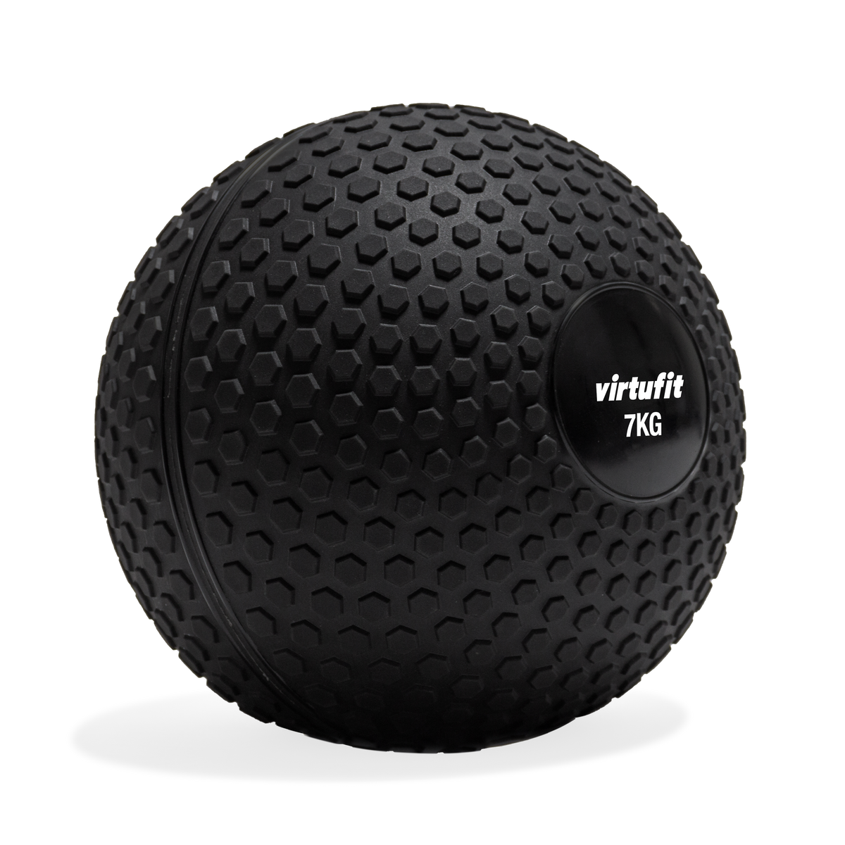 VirtuFit Slam Ball - Fitness Ball - 7 kg - Schwarz - Tweedekans