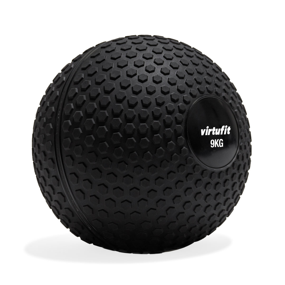 VirtuFit Slam Ball - Fitness Bal - 9 kg - Zwart - Afbeelding 5