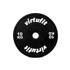 VirtuFit Bumper Plate - Olympische Halterschijf van Rubber - 50 mm - 10 kg - Aanzicht