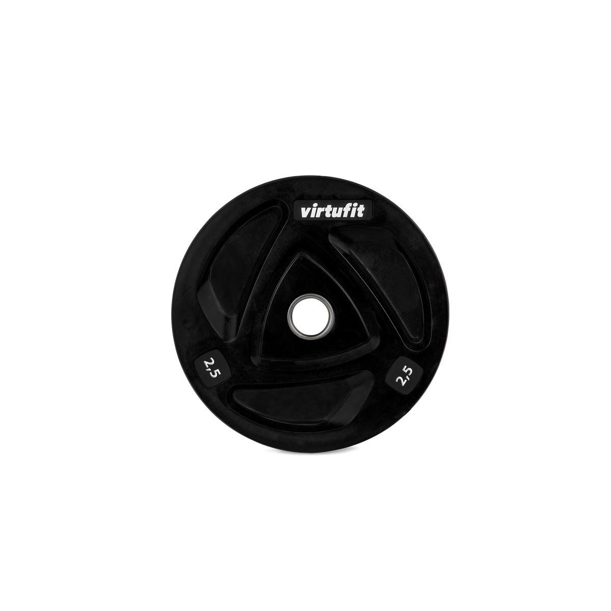 VirtuFit Olympische Rubberen Halterschijf - 2.5 kg - Aanzicht