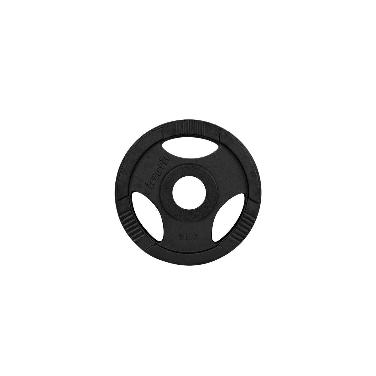 VirtuFit Olympische Gietijzeren Halterschijf - 5 kg - Aanzicht