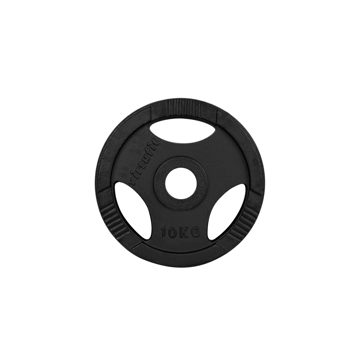VirtuFit Olympische Gietijzeren Halterschijf - 10 kg - Aanzicht